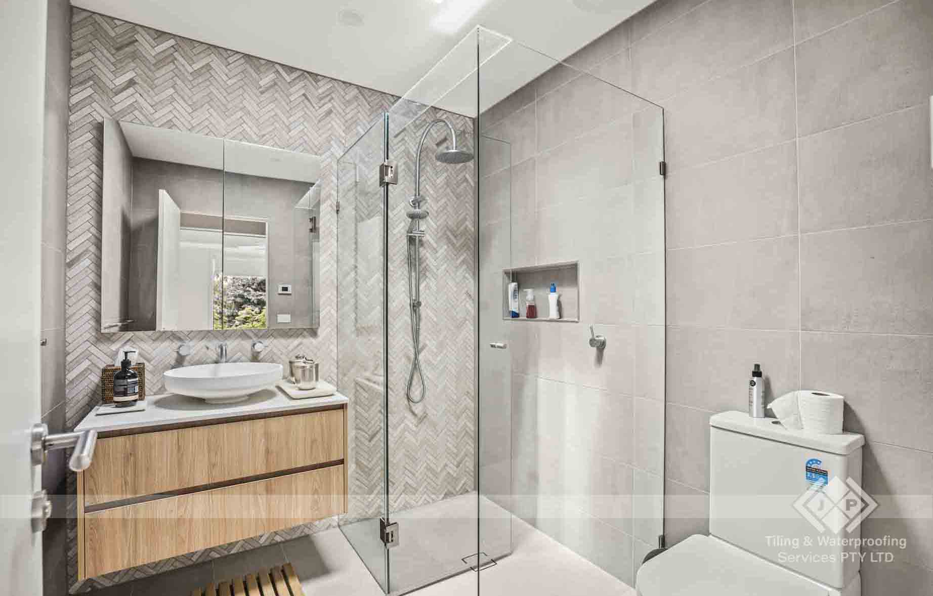 Premium mosaic tile installation design project